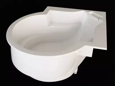 THG bathtub 3D model