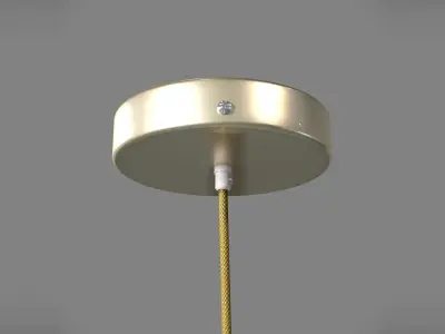 Phillipa Capiz Pendant 3D model