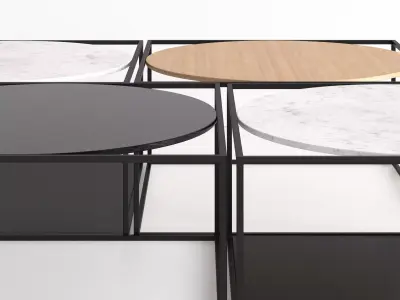 G3 Coffee Tables Free 3D model