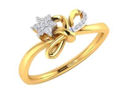 Women Ring Render 3dm STL MTL SLC JCD OBJ FBX Details 3D print model 46