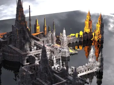 Hell gate City embers 5  3D model