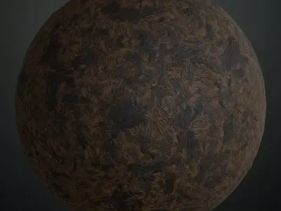 Industrial Dark OSB Wood Strand Board PBR Seamless Texture