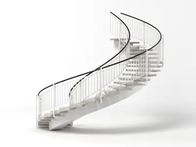 Spiral Staircase 3D model