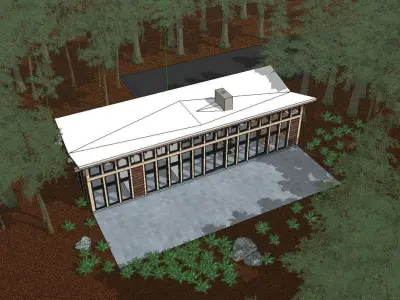 Creative Design-Holiday Cabin-043 3D model