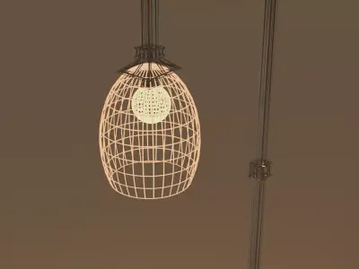 Modern Lamp 3D Model 3D model