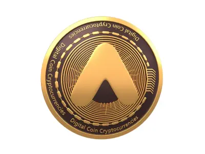 Anchor Protocol Coin v2 001 3D model