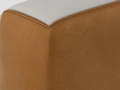 Fendi Soho Sofa 2 3D model