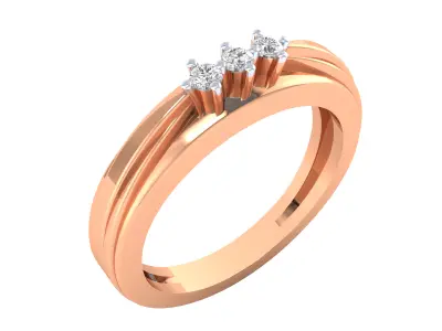 Women Ring  Render 3dm STL OBJ FBX MTLDetails 3D print model 6