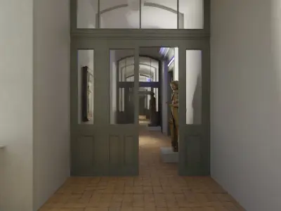 Academy of Fine Arts model  3D model