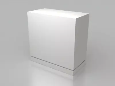 Exhibition Display Stand Pack   Modular Showcase 3D Model 3D model