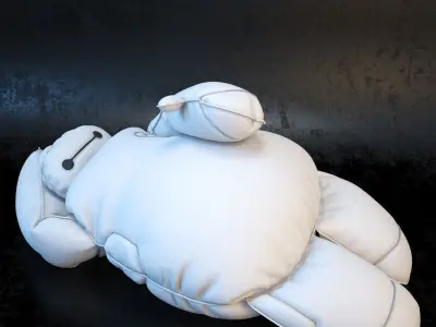 Baymax big hero 3D model