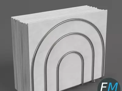 Napkin holder 1 3D model