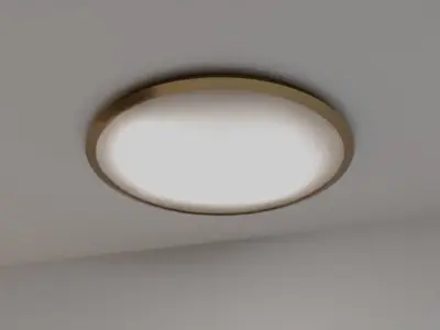 LightsBundle ceiling light with round shape Free 3D model