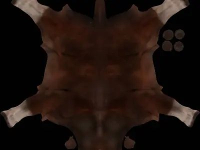  Racing horse with jockey 