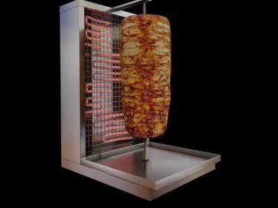 Doner Kebab House 3D model