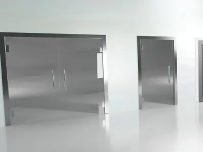 Door Pac of 6 Free 3D model