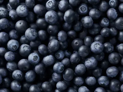 Blueberries - 4 Variations 