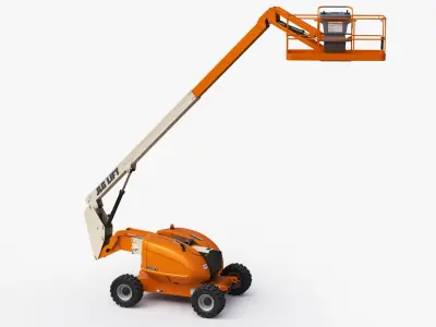  JLG 600AJ Telescopic Boom Lift Cherry Picker Rigged 