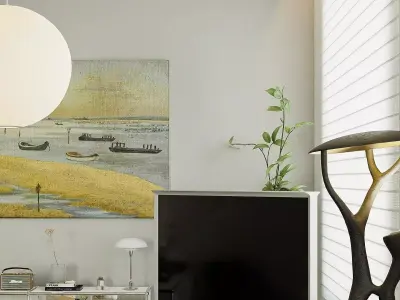 Stockholm Interior scene  3D model