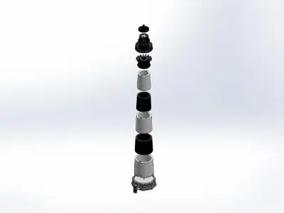 Bodie Island Lighthouse Free 3D print model