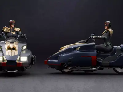 Street Judge 3D Model 3D model