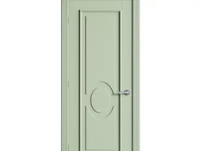 Modern entrance door 65 3D model