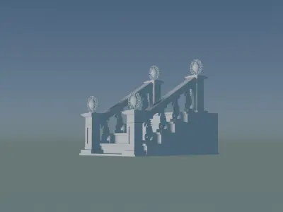 staircase 3D print model