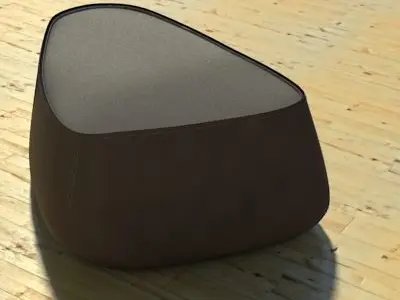 Fjord medium stone brown 3D model