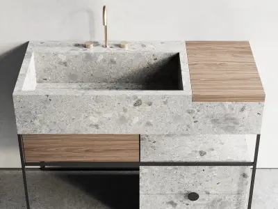 Italgraniti ACQUA C Set 3 3D model