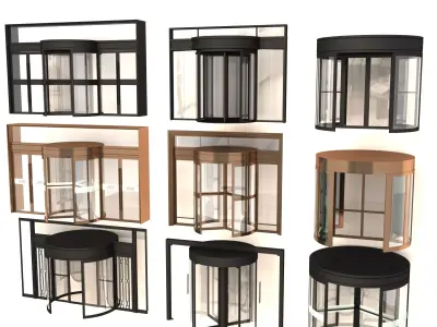 Revolving door  3D model