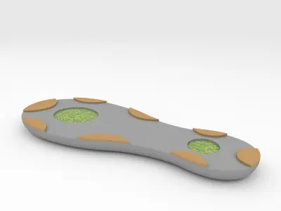 Bench Park 4 3D model