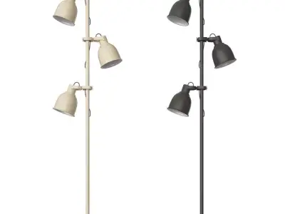 HEKTAR hudson floor lamp 3D model