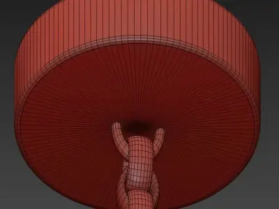 Pentant lamp glass 3D model