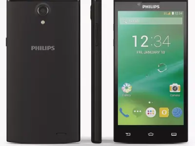Philips S398 Low-poly 3D model