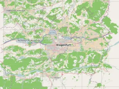 Klagenfurt City 3d model Aug 2020 Low-poly 3D model