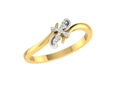 Women Ring  Render 3dm STL OBJ FBX Details 3D print model 288