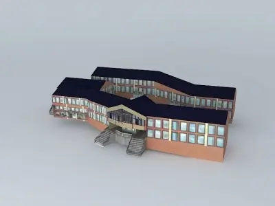 Health Center 3D model