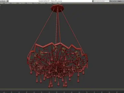 Chandeliers 3d models Collection 10 models Low-poly 3D model by 3dFront from CGTrader