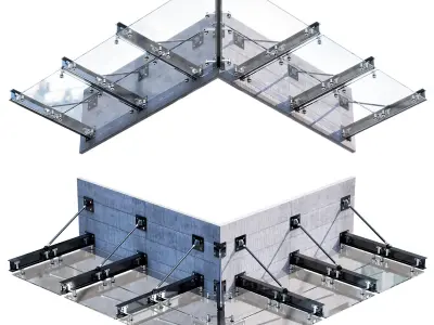 GLASS CANOPY NO6 A 3D model