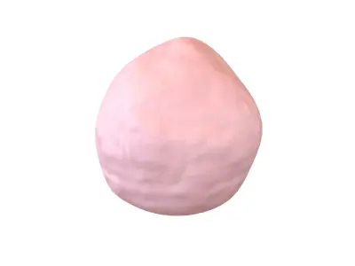 Snowball v1 005 Low-poly 3D model