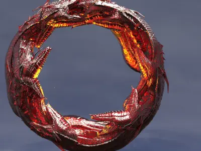 Superman serpent relic 3D model
