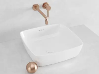 sink ARTIS Villeroy Boch 41x41x13cm 3D model