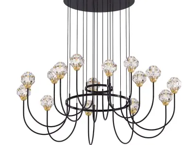 Trionni tronni chandelier 3D model