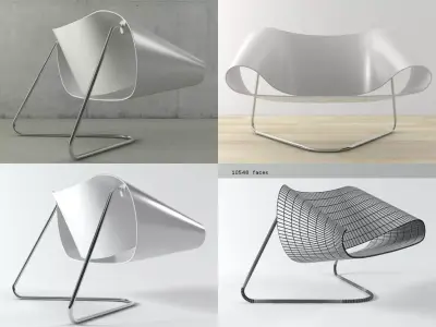 Ribbon CL9 3D model