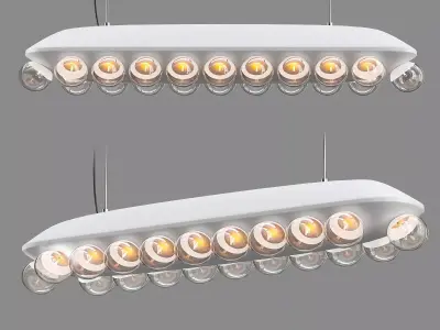 Untitled lamp with balls hanging from it 3D model purchase
