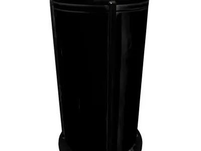 HighTech Industrial Energy Cell Low-poly 3D model