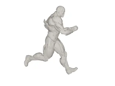 Superhero concept 3D model order