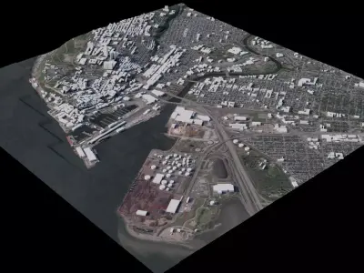 Quebec City - Canada 3D model