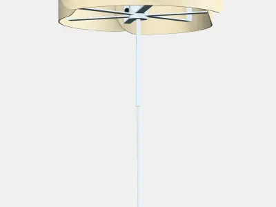 SODAKRA Pendant lamp Low-poly 3D model