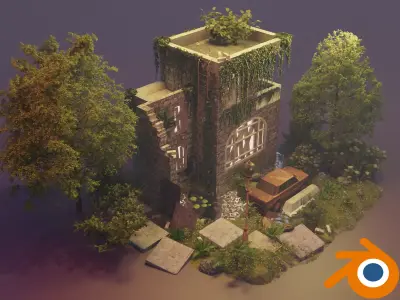 Last Of Us Diorama - 3D Model 3D model